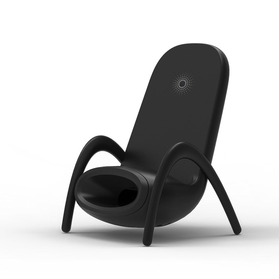 Cargador inalámbrico rápido Kawaii,para celular en escritorio, lindo soporte amplificado con soporte de seguridad múltiple.
