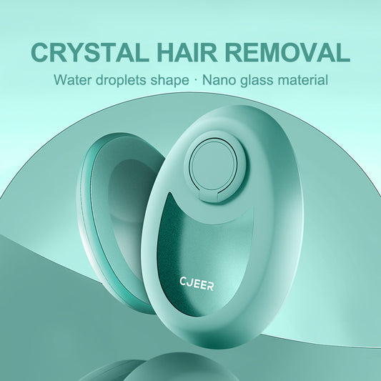 Depilador de Cristal CJEER Mejorado – Borrador Mágico de Vello Unisex Painless Hair Eraser Removal Tool For Legs Back Arms