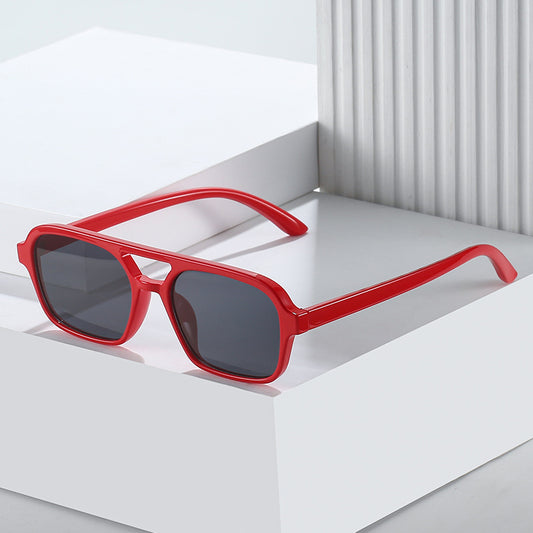 Gafas de sol de marco completo, protección UV antiazul de doble haz