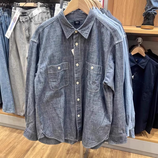 Camisa suelta casual de hombres y mujeres