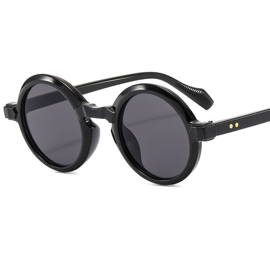 Ronda punk retro nuevas gafas de sol All-match