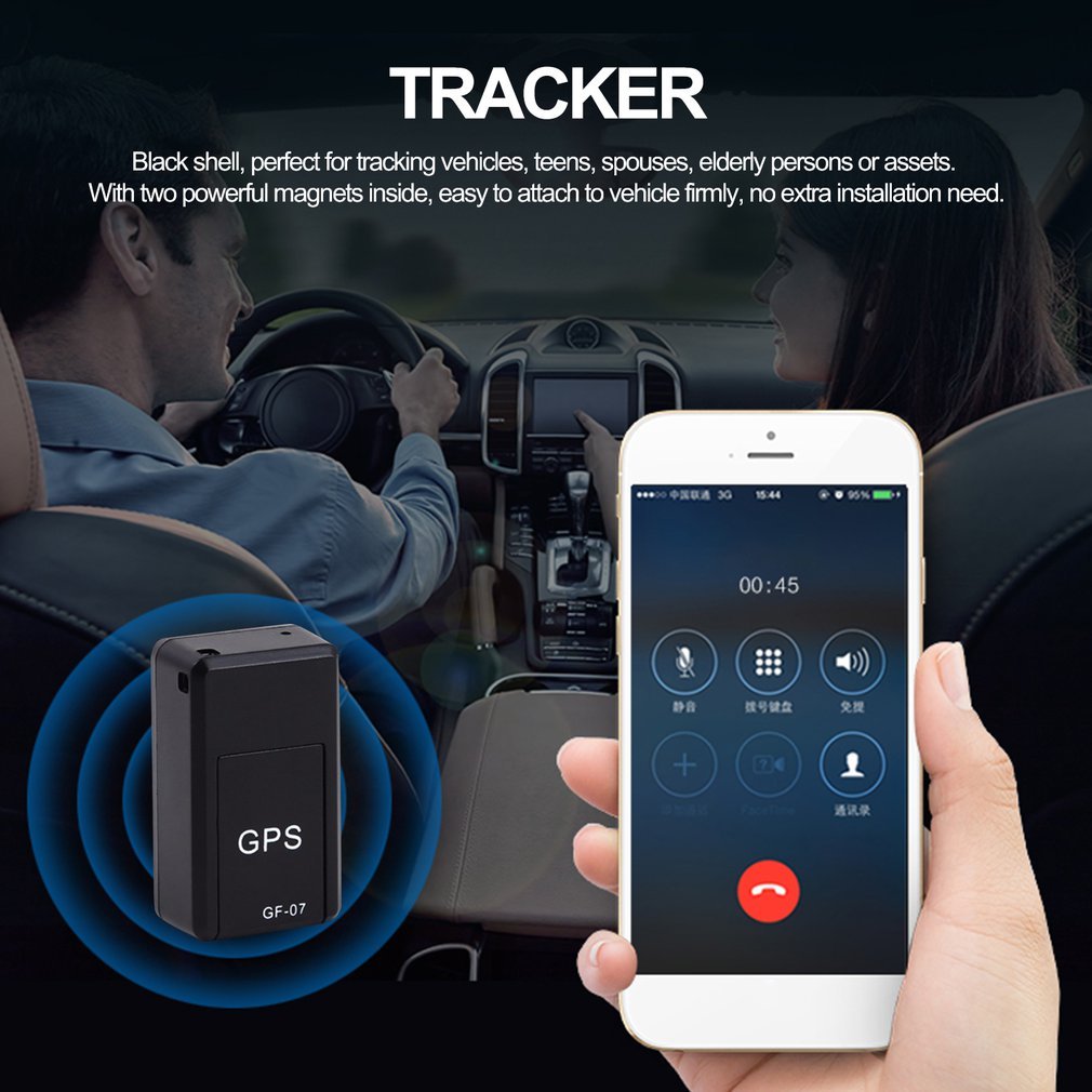Mini Rastreador GPS Magnético – Portátil y Recargable