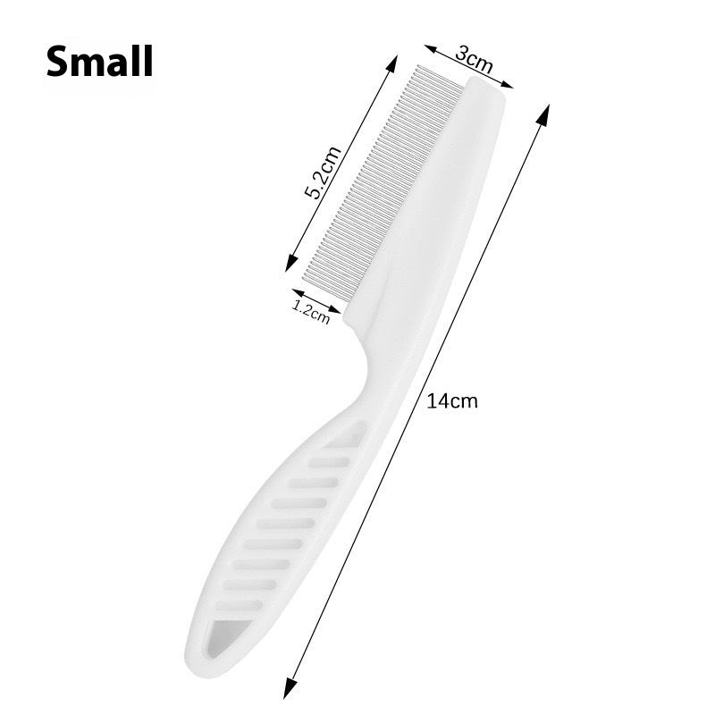 Cepillo con dientes para gato o mascota. Removedor de pelo con dientes suaves para no provocar irritación de la piel de la mascota, además permite aseo completo usado con productos de eliminación de pulgas.