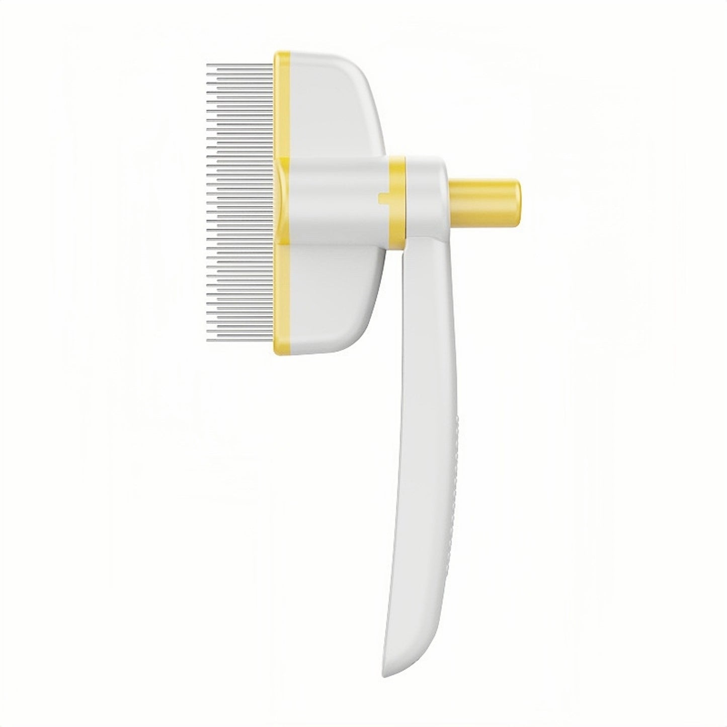 Cepillo con dientes para gato o mascota. Removedor de pelo con dientes suaves para no provocar irritación de la piel de la mascota, además permite aseo completo usado con productos de eliminación de pulgas.