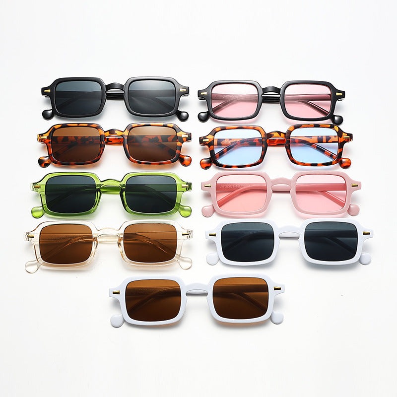 Nuevas gafas de caja cuadrada pequeñas