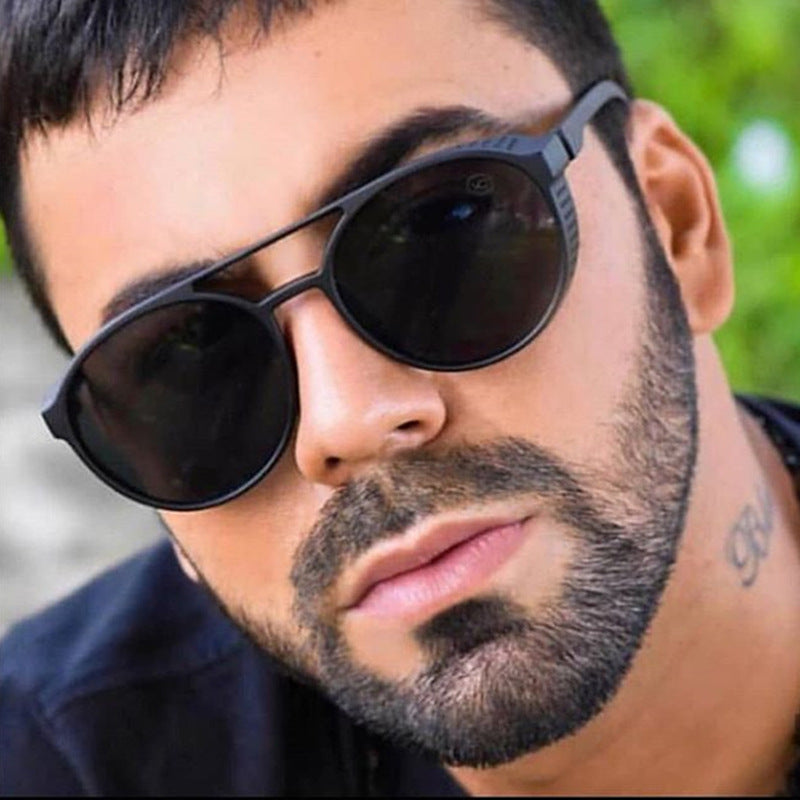 Gafas de Sol Punk Clásicas para Hombre – Gafas de Diseñador Vintage para Hombre con Protección UV400
