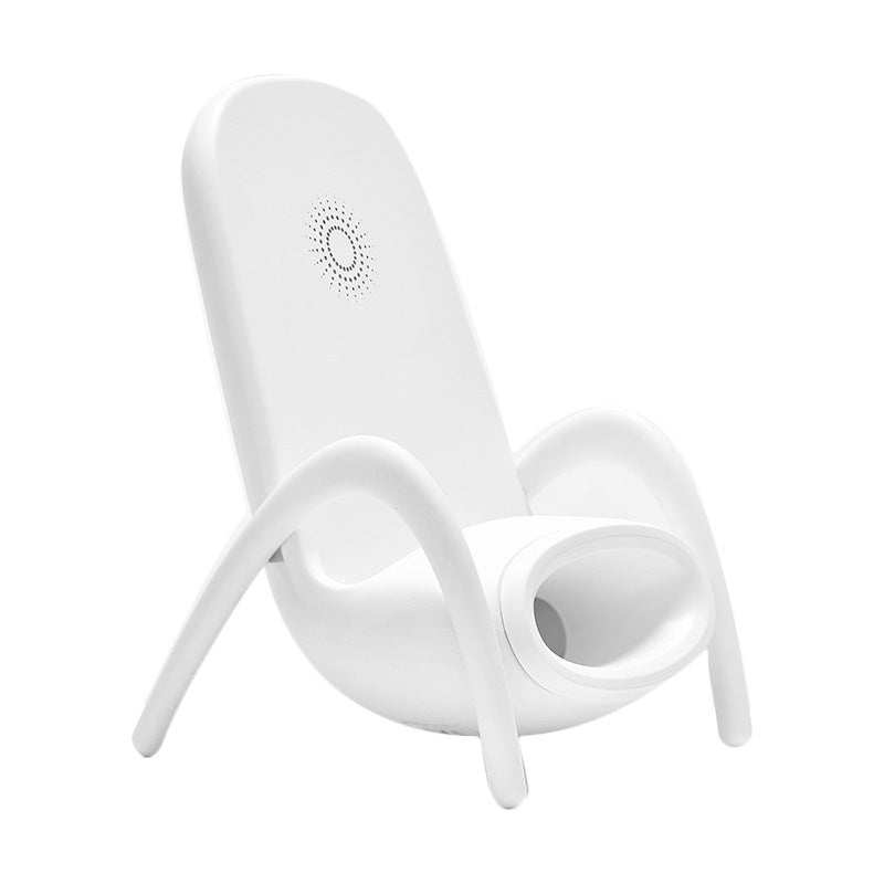 Cargador inalámbrico rápido Kawaii,para celular en escritorio, lindo soporte amplificado con soporte de seguridad múltiple.