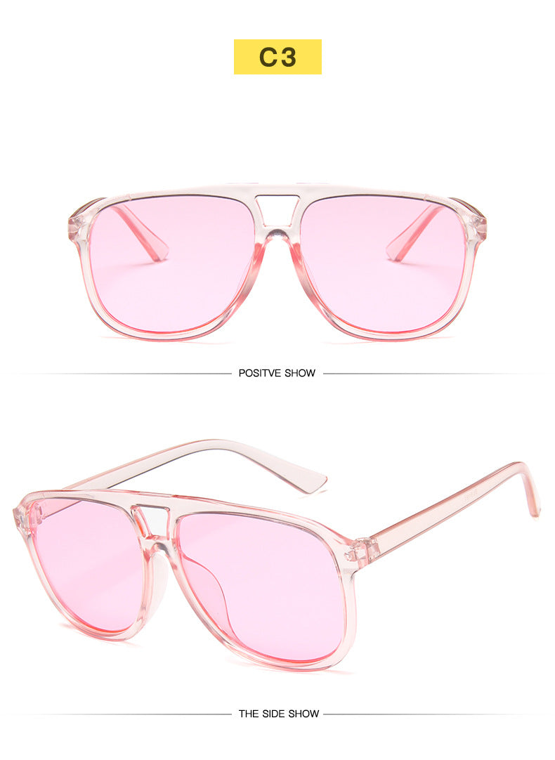 Nuevas gafas de sol de doble haz para hombres