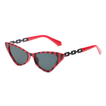 Gafas de sol de moda mixtas de ojo de gato para mujer