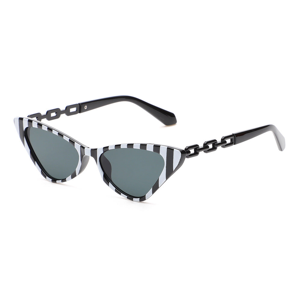 Gafas de sol de moda mixtas de ojo de gato para mujer