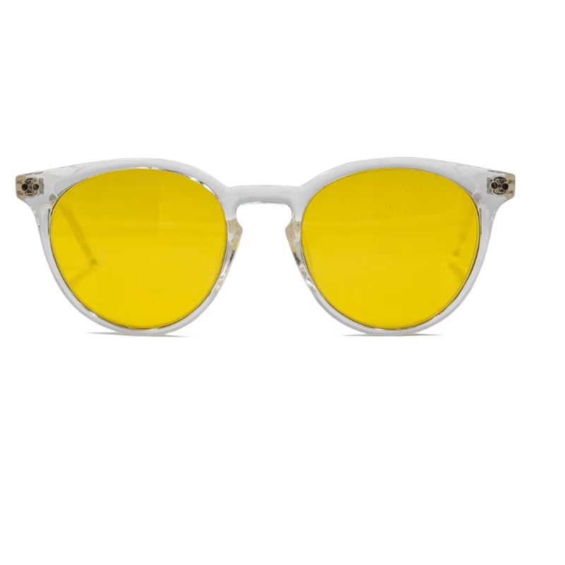 Las lentes de color ámbar ayudan a prevenir la fatiga y ayudan a las gafas de sueño