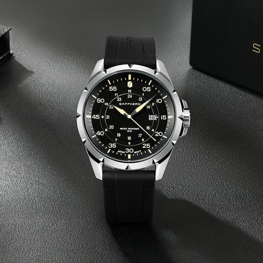 Reloj Juvenil de Cuarzo 520 – Silicona, Resistente al Agua, Ideal para Estudiantes y como Regalo para Novio