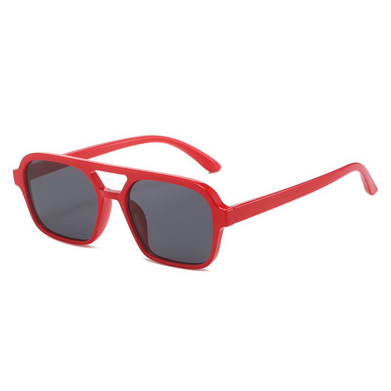 Gafas de sol de marco completo, protección UV antiazul de doble haz