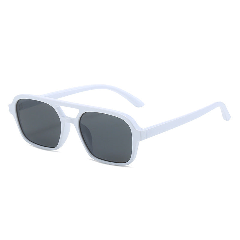 Gafas de sol de marco completo, protección UV antiazul de doble haz