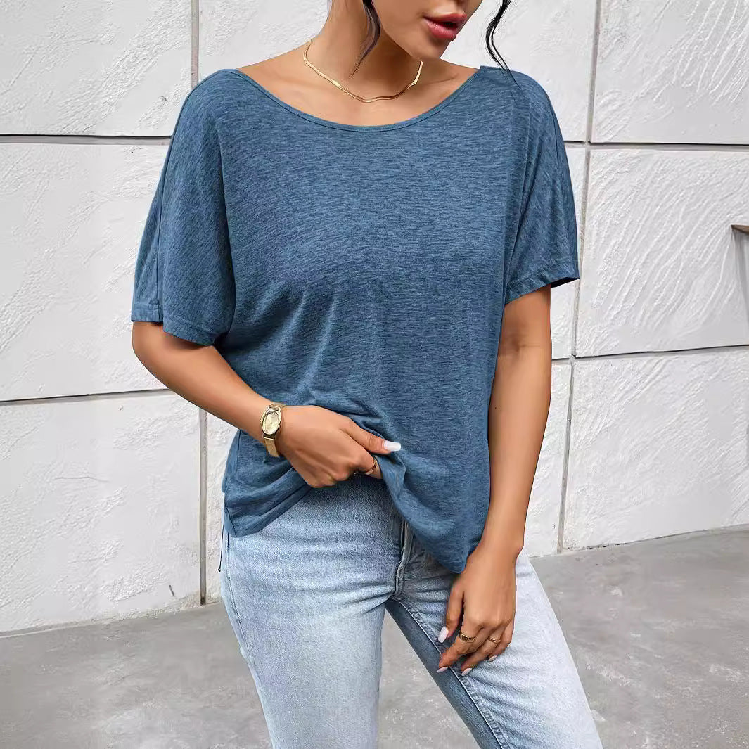 European And American Style Women Casual T-shirt