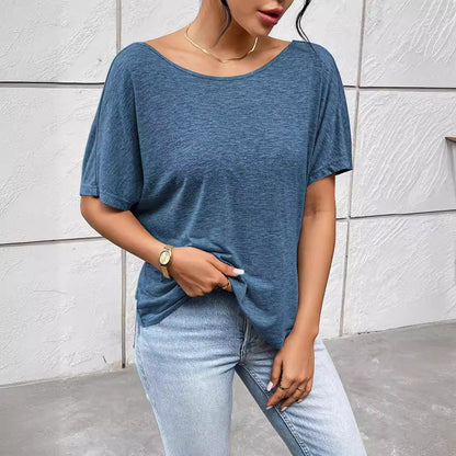 European And American Style Women Casual T-shirt