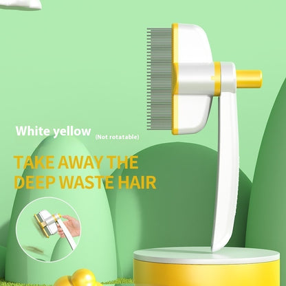 Cepillo con dientes para gato o mascota. Removedor de pelo con dientes suaves para no provocar irritación de la piel de la mascota, además permite aseo completo usado con productos de  eliminación de pulgas.