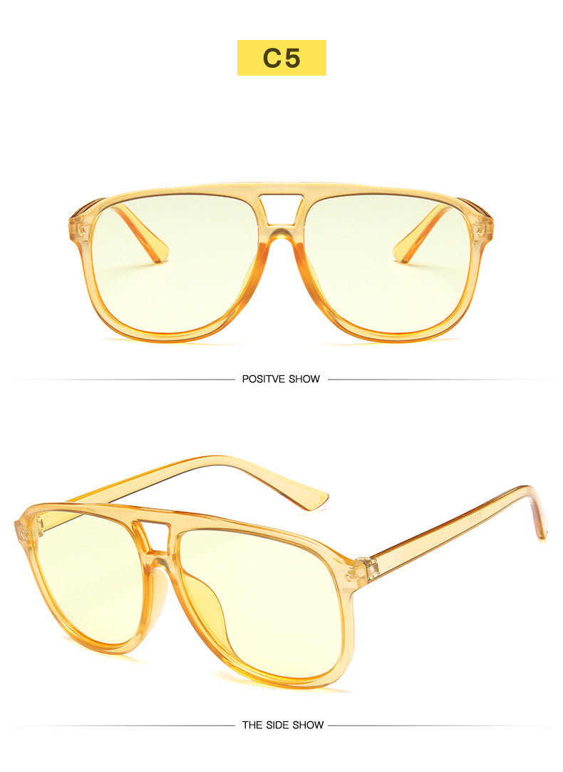 Nuevas gafas de sol de doble haz para hombres