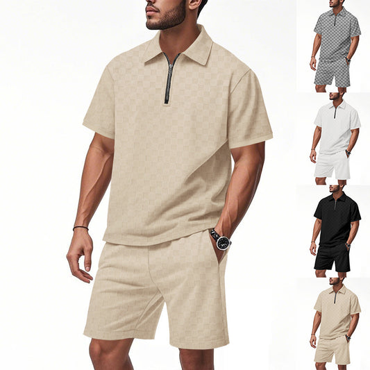 Conjunto casual suelto de los hombres de verano
