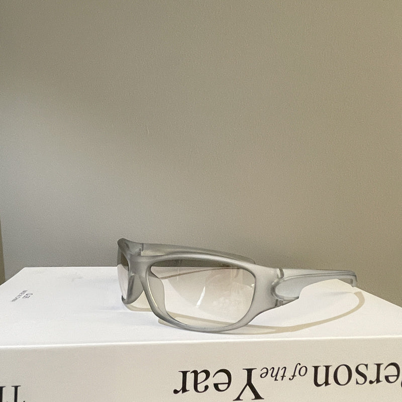 Gafas de sol cóncavas callejeras resistentes a los rayos UV para hombres y mujeres