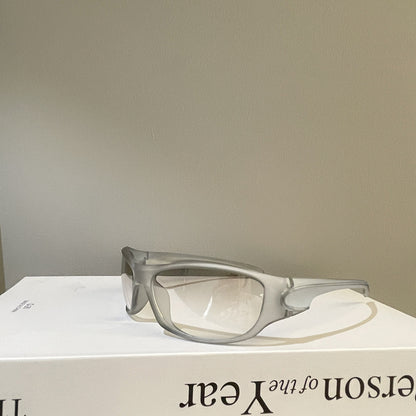 Gafas de sol cóncavas callejeras resistentes a los rayos UV para hombres y mujeres