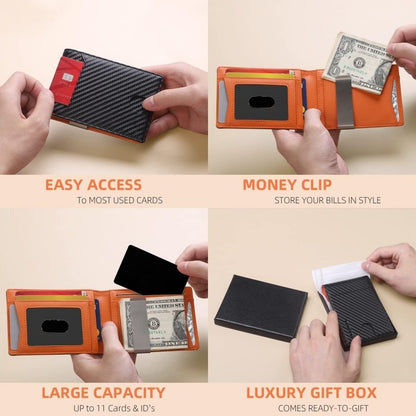 Men's Flip Two-fold Ultra-thin Wallet